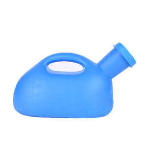 Urinoir en plastique de 2000 ml avec tube, forme ovale portable pour hommes, femmes, personnes âgées - Product Image 5