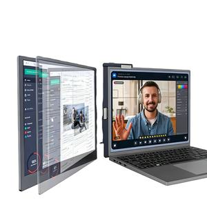 Pantalla portátil de 14 pulgadas para negocios, con pantalla dividida para trading de acciones. - Product Image 1