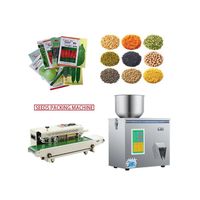 Machines pour petites entreprises : machine de remplissage et de scellage multifonctionnelle pour sucre, sel, poudre, sachets de thé, sachets de noix, aliments