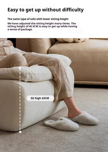 Modern Velvet Armless <b>Chair</b> One Seat <b>Sofa</b> <b>Bed</b> Mustard Color Upholstered Foam Filling Living Room Furniture - Product Image 4
