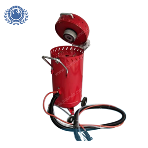 Machine de sablage à sec portable avec aspiration, certifiée CE, modèle JD400DA, capacité 28 gallons, par Generic - Product Image 4