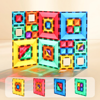 Mini-jeux de tuiles magnétiques en boîte métallique, jouets éducatifs sensoriels STEM pour enfants, vente en gros d'usine