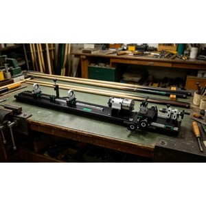 220V/110V Quick Shipment 75A-75G Pool Cue Lathe Machine Professional Billiard Snooker Cue Repair Tool for Workshop Use - Product Image 2