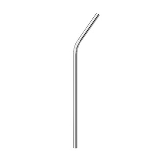 New stainless steel straw set for milk tea, beverages, and <b>bars</b>; Western-style round solid color straw set wholesale. - Product Image 3