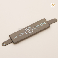Sac en cuir décoration accessoires célèbre marque Logo étiquette plaque métal Logo pour sac à main personnalisé métal sac étiquettes