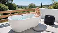Refroidisseur d'air 1/3 pour bain froid, machine à glace pour bain de glace, système hydroponique, aquarium