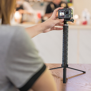 90cm sợi carbon ảnh tự sướng dính tay Grip ảnh tự sướng cực <span class=keywords><strong>Monopod</strong></span> với tripod cho tất cả các GoPro/DJI/Insta 360 hành động máy ảnh - Product Image 3