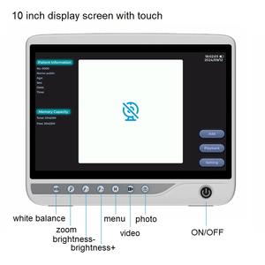 Produits à forte valeur ajoutée Vente en gros Équipement de vidéo <span class=keywords><strong>bronchoscope</strong></span> portable vétérinaire Système de caméra d'endoscopie - Product Image 5
