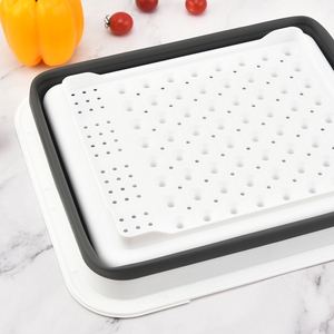 <span class=keywords><strong>Escurridor</strong></span> de platos de cocina de plástico cuadrado de alta calidad, <span class=keywords><strong>escurridor</strong></span> de tazas, <span class=keywords><strong>vajilla</strong></span> seca, soporte para cuencos, <span class=keywords><strong>escurridor</strong></span> plegable de secado - Product Image 4