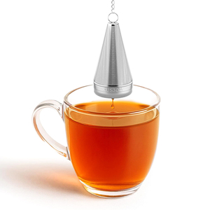 Infuseur à thé <span class=keywords><strong>en</strong></span> acier inoxydable écologique WELAND, filtre à mailles lavable pour thé <span class=keywords><strong>en</strong></span> feuilles, fournisseur - Product Image 1