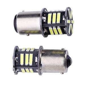 Lampadina a <span class=keywords><strong>led</strong></span> bianca pura 7020smd ad alta luminosità per auto 1156 ba15s <span class=keywords><strong>p21w</strong></span> 1157 bay15d p21/5w lampada di frenatura a <span class=keywords><strong>led</strong></span> indicatori di direzione - Product Image 4