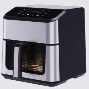 Friteuse à air multifonctionnelle carrée en acier inoxydable <span class=keywords><strong>RAF</strong></span> Classic 1600W avec écran tactile 8L pour camping-car, usage domestique et extérieur - Product Image 2