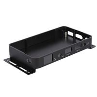 Boîtier de serveur industriel en aluminium, châssis NAS, boîtier PC avec système de sécurité à écran tactile, boîtier d'ordinateur micro ATX personnalisé pour montage en rack