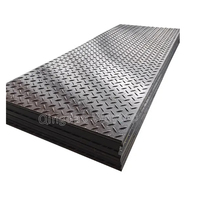 Tapis de sol en polyéthylène haute densité WAYTOP 4x8 pieds, protection temporaire du sol pour chantier de construction en HDPE