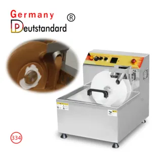 Germania Deutstandard NP-334 12.4L temperatrice elettrica automatica per cioccolato con ruote