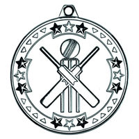 Médaille de sport de cricket plaquée or, médaille de compétition de cricket en métal, médaille personnalisée avec logo gravé, souvenir de tournoi, prix, cadeau