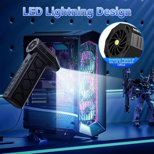 2024 Portable Black Electric Turbo Jet <b>Fan</b> Fast Charging Cars Hotels Outdoors-Easy Installation USB/Battery Four-Wind Gun Blower - Product Image 3