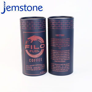 Vente chaude matériaux écologiques personnalisé imprimé carton cylindre boîte papier tube emballage - Product Image 2