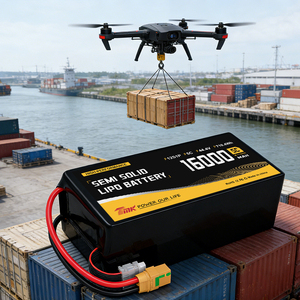 12S 44.4V 16000mAh 5C <span class=keywords><strong>LiPO</strong></span>バッテリー 充電式 プロ仕様ドローン、UAV、農業用マルチローター、産業用ドローン向け - Product Image 2