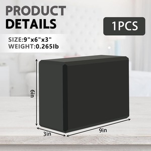 Khối Yoga EVA nhẹ và chắc chắn dễ dàng vận chuyển và lưu trữ với kích thước và độ cứng tùy chỉnh - Product Image 2