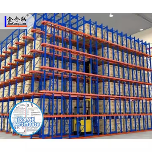 Étagère murale à double cantilever personnalisée de 3 m de la marque JCL avec 5 niveaux, protection contre la corrosion, certifiée ISO9001/CE, capacité de 500 à 2000 kg - Product Image 5