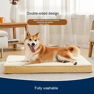 แผ่นปูสำหรับสุนัขสุนัขสามารถถอดออกและล้างได้แผ่นฟองน้ำสำหรับสัตว์เลี้ยงใช้ได้ทุกฤดู - Product Image 3