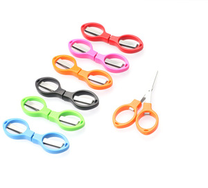 Mini Folding Beauty Scissors Stainless Steel Safe Portable Travel Makeup Tool - Product Image 3