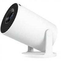 Projecteur portable HY300 PRO+ Android 14, 170 ANSI, 720P, H726, 1 Go de RAM, 8 Go de ROM, WiFi 6, BT 5.0, projecteur à courte focale