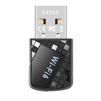 Kartu Jaringan Nirkabel USB Wifi Adapter Portabel Wifi 6 AX900 BT5.4 Tanpa Driver untuk PC