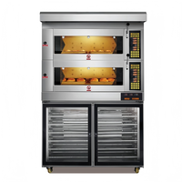Nouveau Four à Sole Électrique Commercial VNTKITCHEN avec Base en Pierre, Chargement par le Bas, Commande Numérique, Porte Battante, 10KW, 380V, Prise EU, pour Boulangerie