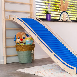 Montessori บาร์ติดผนังปีนเขาโค้งสามเหลี่ยมสำหรับเด็กสนามเด็กเล่น Montessori กำแพงปีนเขา - Product Image 4