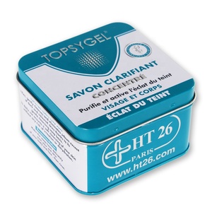 Nhà máy tùy chỉnh vuông rỗng Hộp xà phòng nhu yếu phẩm hàng ngày lưu trữ hộp sắt - Product Image 3