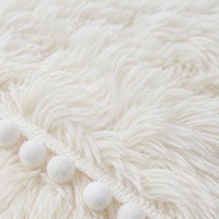 Tapis de chevet en fausse fourrure de mouton, tapis et carpettes de décoration intérieure