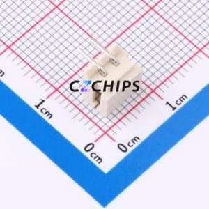 HC-5264-2AW Wire-to-Board Pin Header Bent Lead Through Hole,P=2.5mm Connector 1x2P 2.5mm Right Angle Insert Mini-SPOX (5264) - Product Image 2