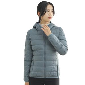 Abrigo ligero de estilo corto de Rougu Gu para mujer, nueva colección Otoño Invierno 90%, pato blanco, piel de serpiente fina, estándar nacional - Product Image 5