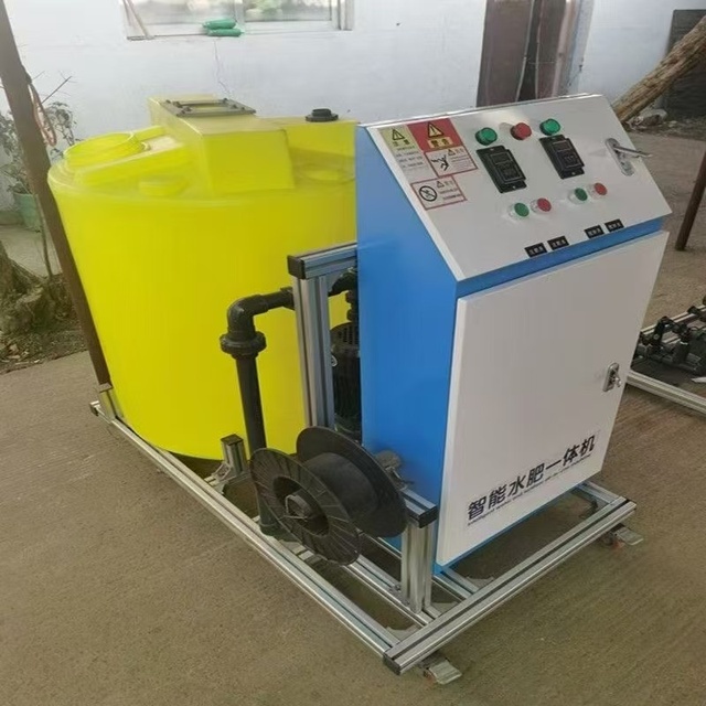 Fertilizer and Water Integrated Machine for Greenhouse Irrigation Systems Hydroponic