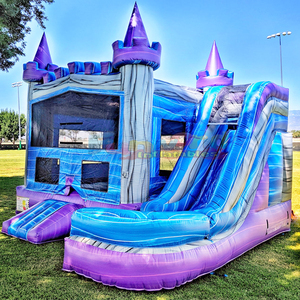 Wholesale kids bounce house <b>inflatable</b> commercial bouncy castle with slide combo bouncer - Product Image 5