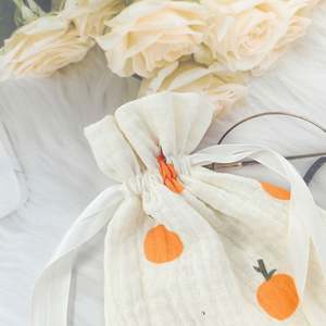 Vente en gros d'usine, pochette en coton de qualité supérieure avec cordon de serrage, 15*20cm, pour l'utilisation de parfum, sacs en coton de qualité supérieure pour les commandes en gros - Product Image 5