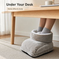 Chauffe-chaussons en polaire douce pour garder les pieds au chaud, idéal pour la maison, le bureau, la chambre et l'intérieur en hiver
