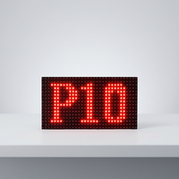Module d'affichage LED rouge monocouleur P10 pour extérieur, 320*160mm, panneau LED SMD, haute luminosité, fabricant