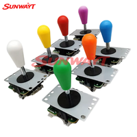 Manette de jeu d'arcade classique 4/8 voies 5 broches pour console de jeu vidéo, contrôleur de combat pour kit de jeu d'arcade DIY