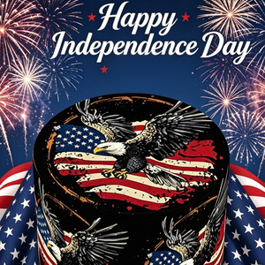 50*37MM 4-Layer Zinc Alloy USA 250th Independence Day <b>Herb</b> <b>Grinder</b> Tobacco <b>Grinder</b> with Bald Eagle American Flag Print - Product Image 6