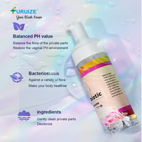 Nettoyant intime probiotique premium respectueux du microbiome, nettoyant vaginal équilibré en pH, lotion d'hygiène féminine pour peaux sensibles