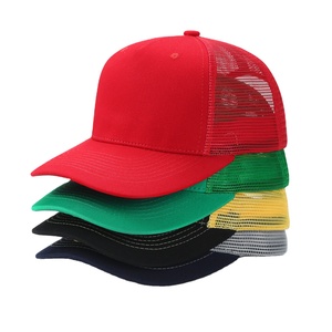 Custom Richardson 112FP Five-Panel Summer Breathable Baseball Cap Slightly Curved Visor Sun-Protection Mesh Trucker <b>Hat</b> - Product Image 1