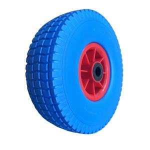 4,<span class=keywords><strong>10</strong></span>/3,50-4 Rueda de espuma de PU sólida Neumático de poliuretano de <span class=keywords><strong>10</strong></span> pulgadas Nuevas ruedas planas a prueba de pinchazos para carretilla Trolley <span class=keywords><strong>Dolly</strong></span> - Product Image 6