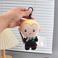 Célèbre film série périphérique de dessin animé jouets en peluche petite poupée enfants cadeaux d'anniversaire fils magicien Harry porte-clés jouets en peluche