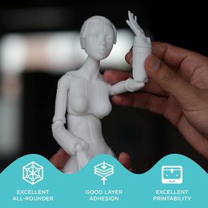 Polymaker PolyLite PETG 1kg 1.75mm, Filamento Negro Resistente para Impresoras 3D, Compatible con la Mayoría de las Impresoras para Moldeo y Procesamiento - Product Image 5