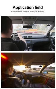 재고 자동차 지붕 디지털 Dab 핀 안테나 Activ 안테나 성능 마그네틱 마운트 상어 지느러미 AM/FM/DAB 자동차 안테나 - Product Image 5