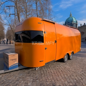 Chariot de rue réfrigéré et congélateur pour camion de restauration rapide, remorque mobile pour la vente de glaces et de produits alimentaires - Product Image 4