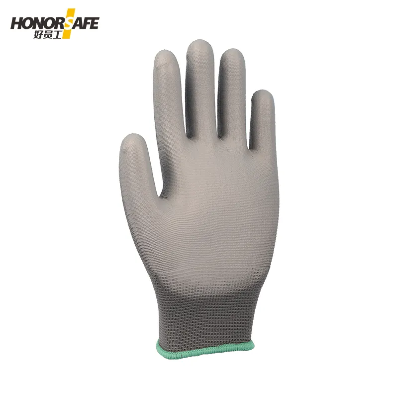 Gants de protection des mains légères, revêtus en Pu, non parallèle, pour le travail en jardinage, livraison gratuite